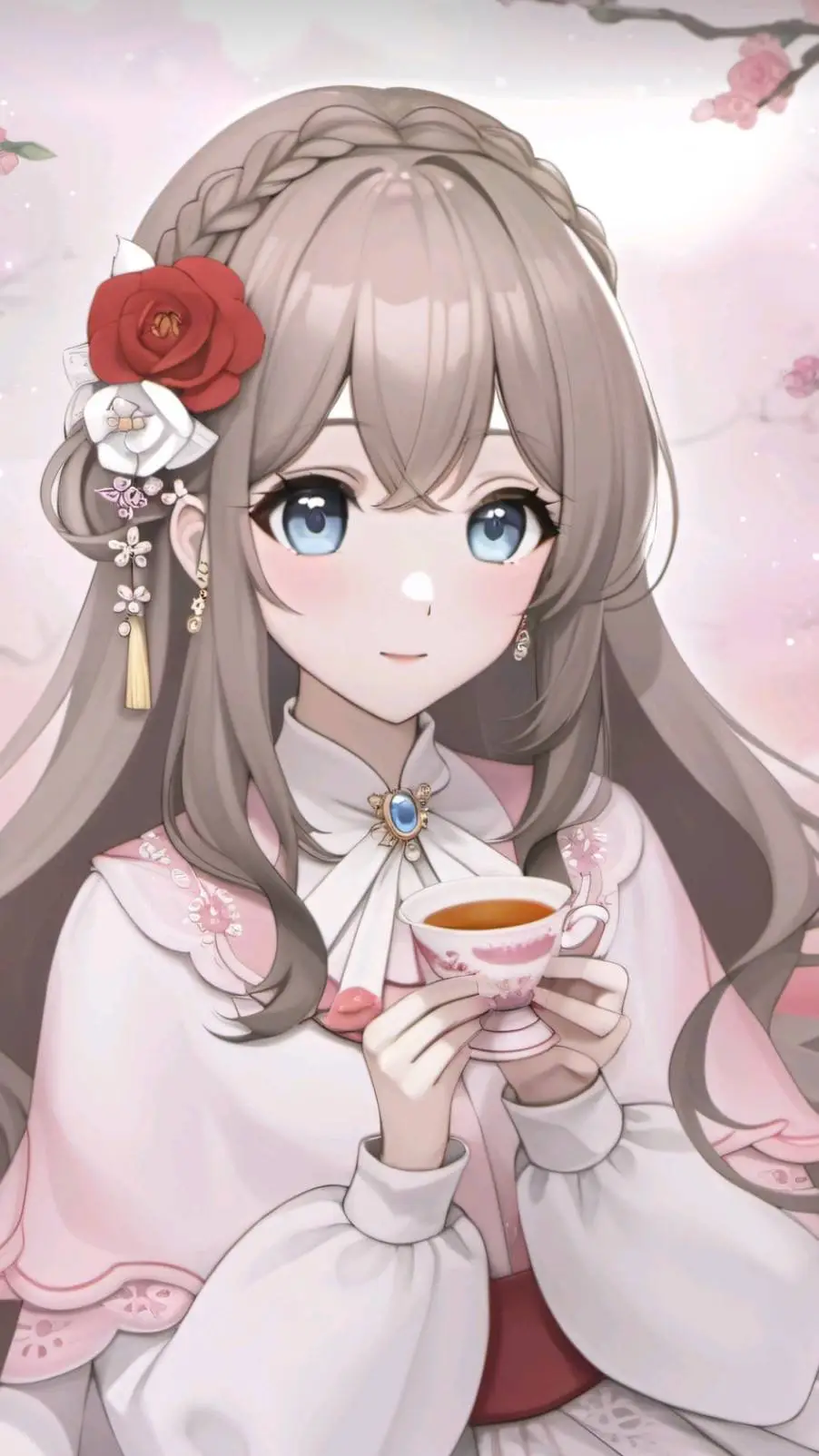 ai character: Lucy Pennykettle  background