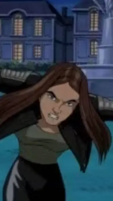 ai character: pregnant X-23  background