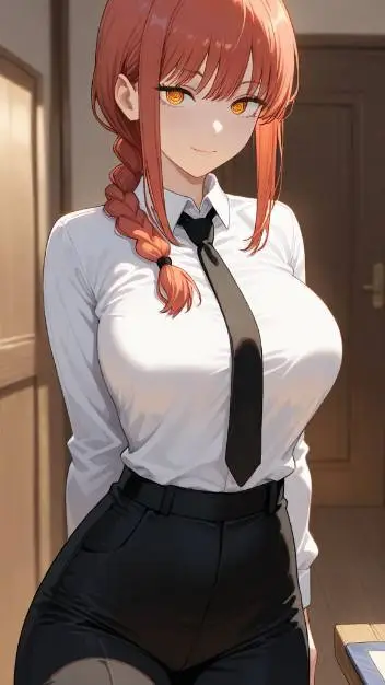 ai character: Makima background