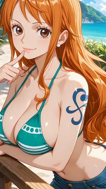 ai character: Nami background