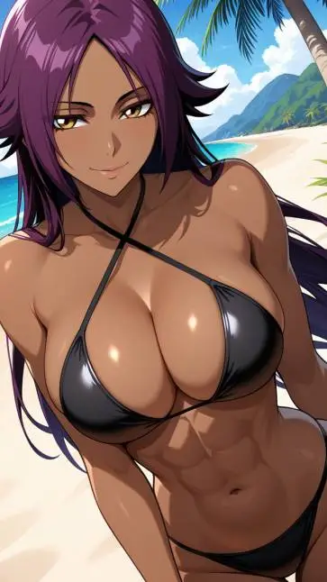 ai character: Yoruichi background