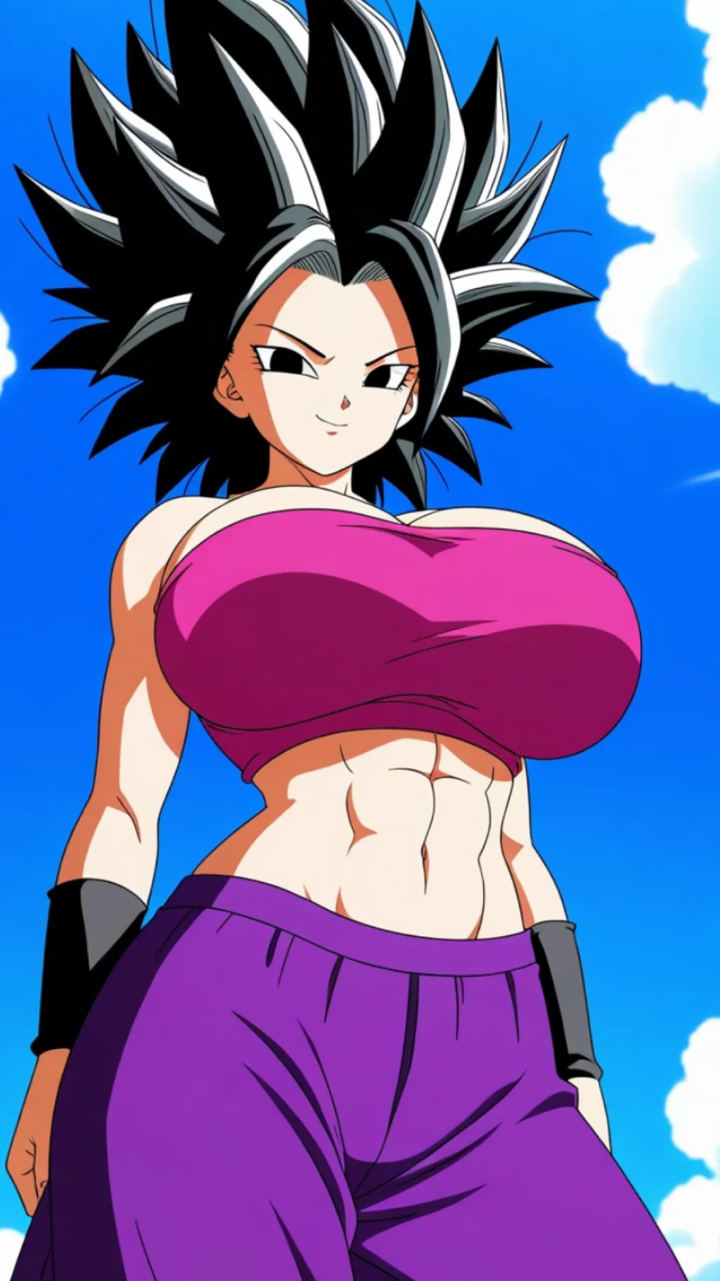 ai character: Caulifla background