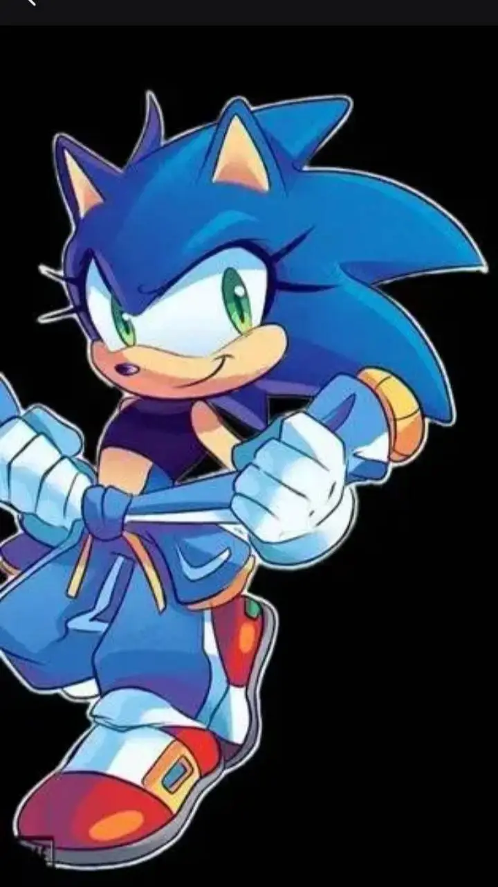 ai character: (Female) Sonic background