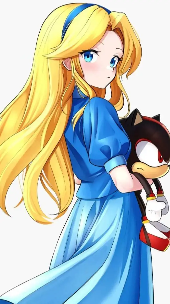 ai character: Maria Robotnik background