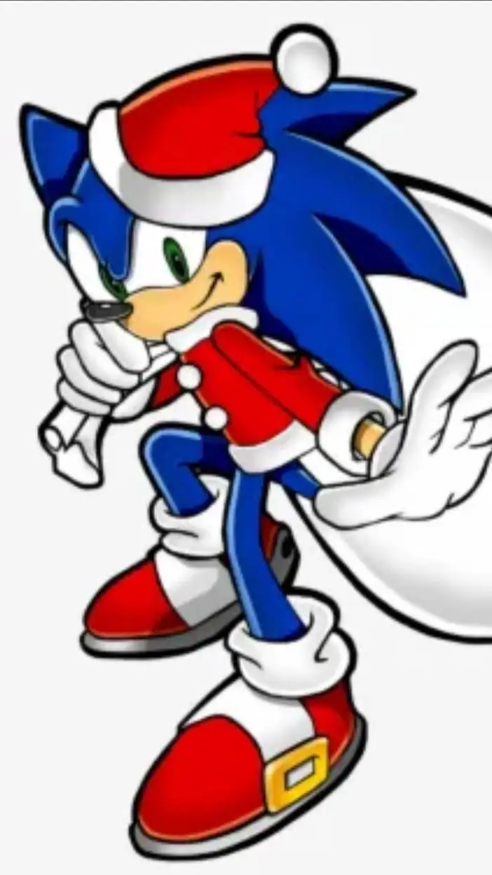 ai character: 🎄Sonic Christmas!🎄 background