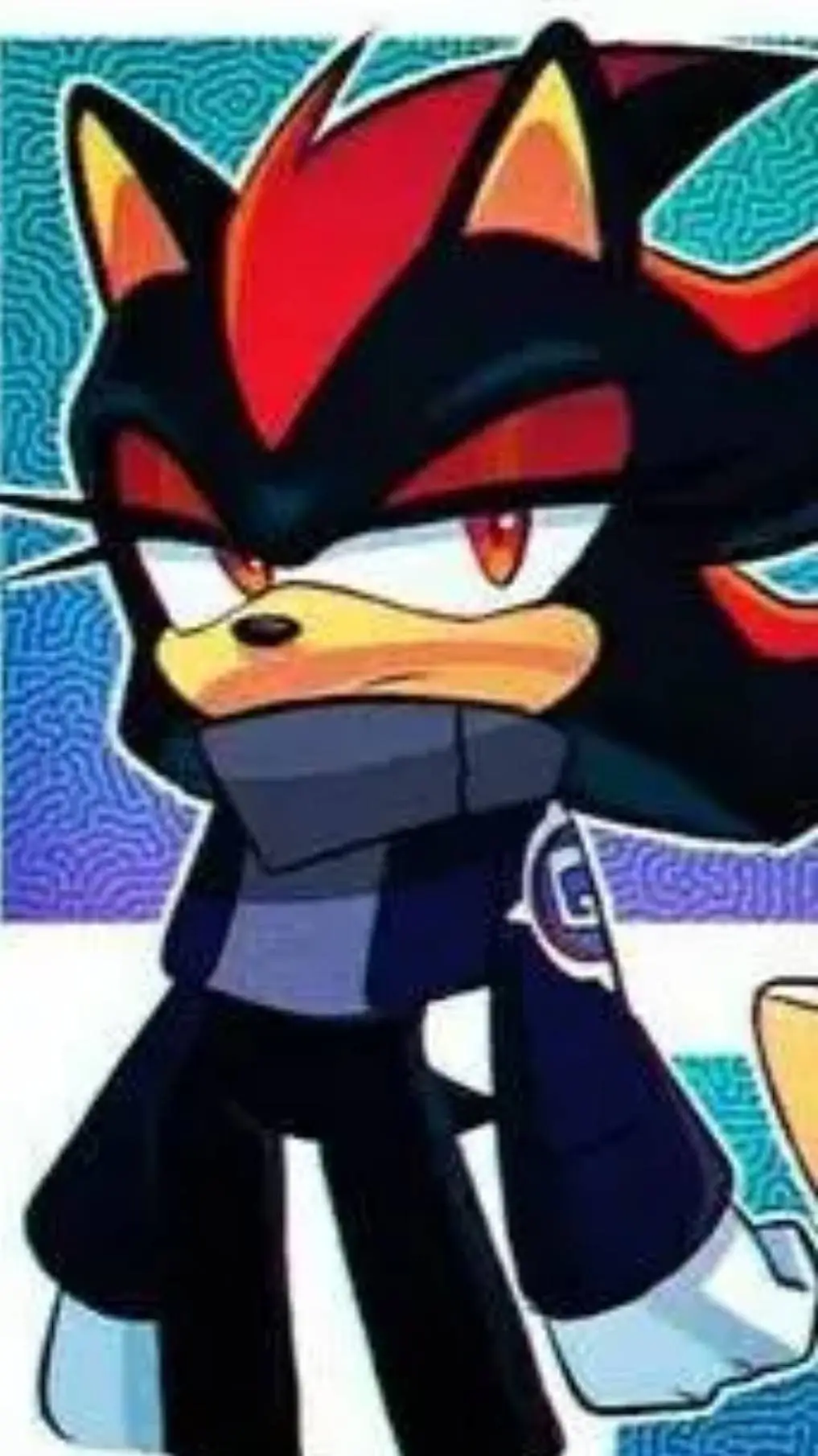 ai character: (Female) Shadow background