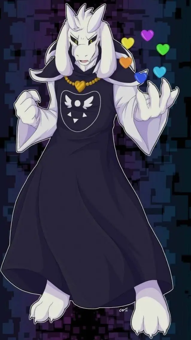 ai character: ASRIEL DREEMURR background
