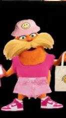 ai character: Preepy lorax background