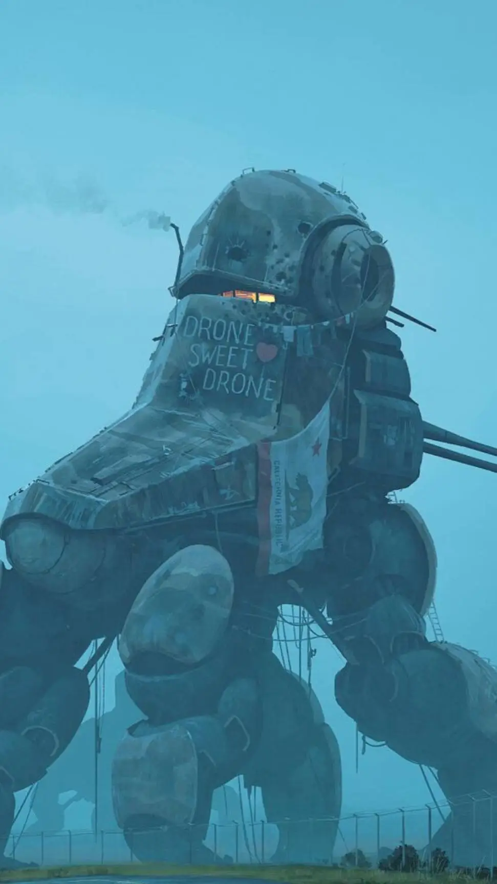 ai character: the Electric State background