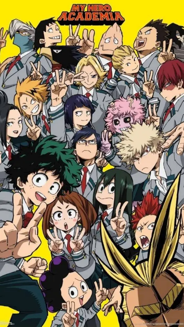 ai character: MHA First Day   background