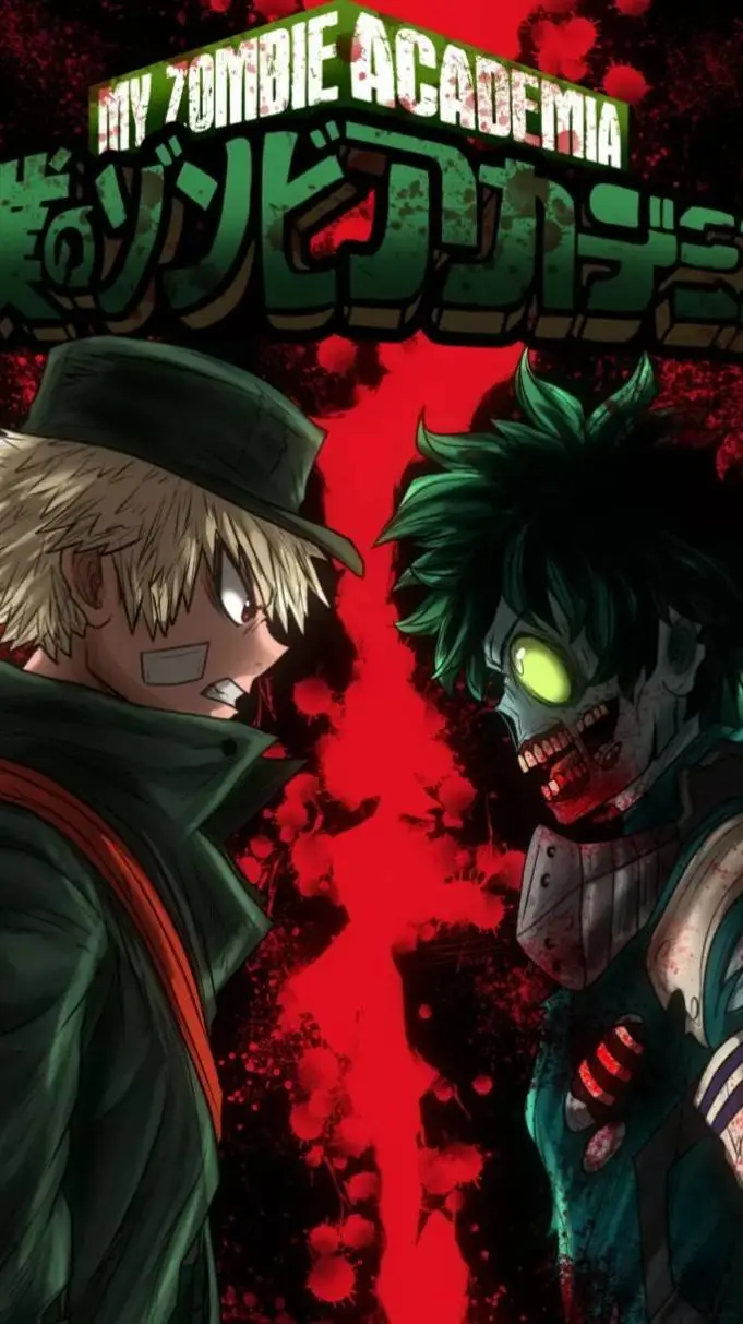 ai character: My Zombie Academia background