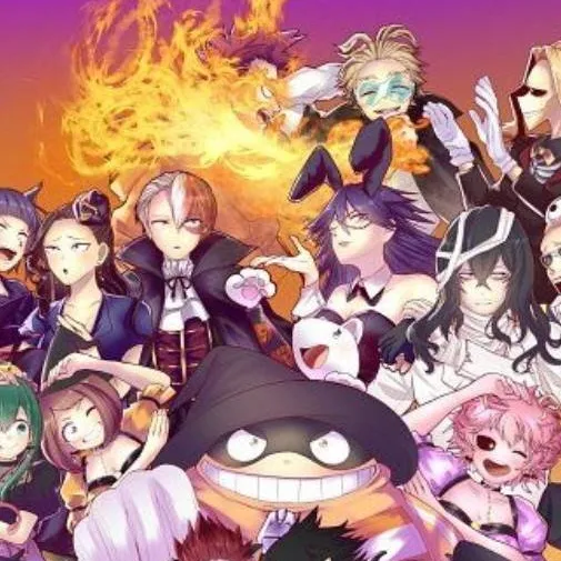 chat with ai character: MHA Halloween!