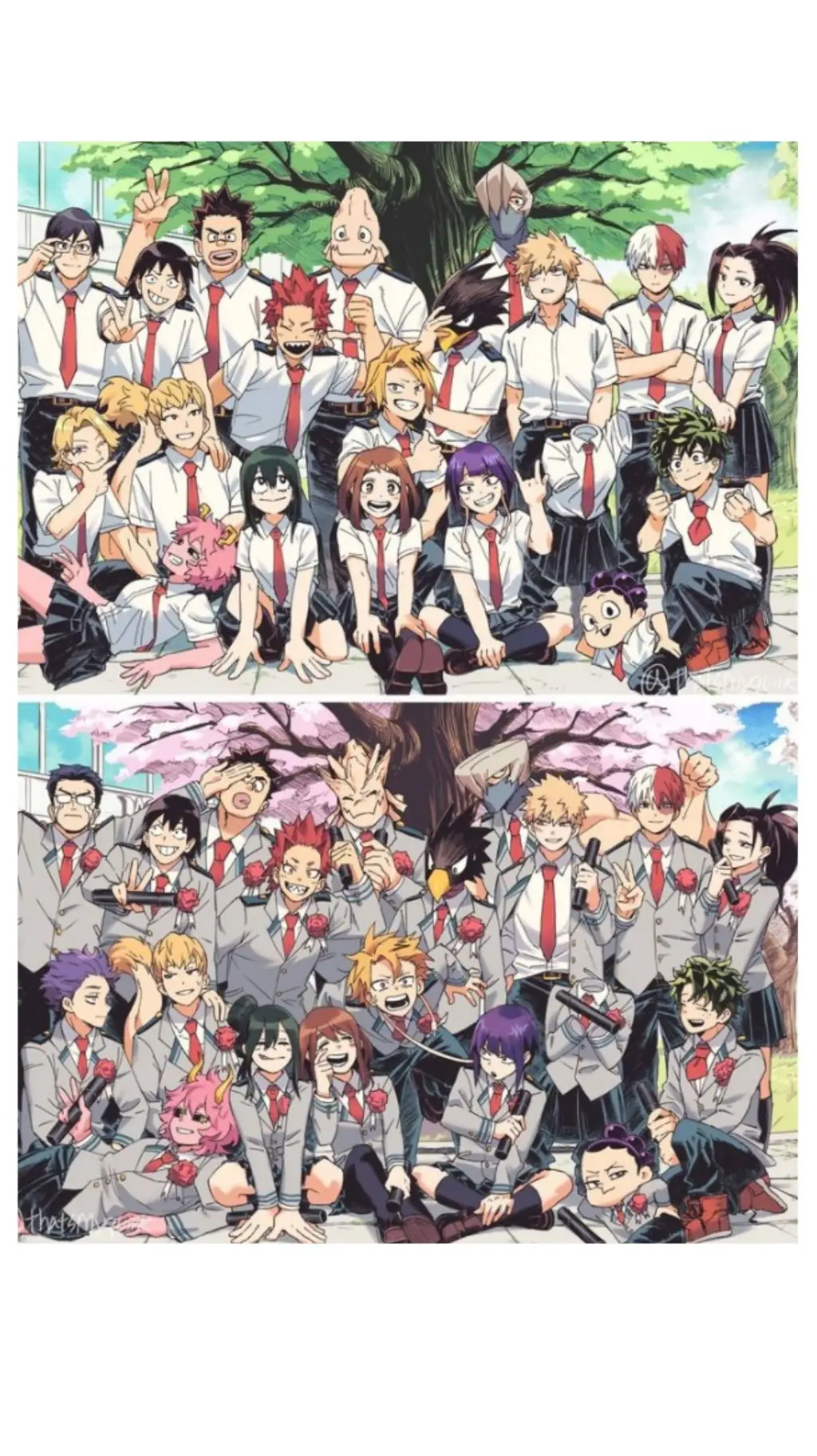 ai character: Goodbye MHA background