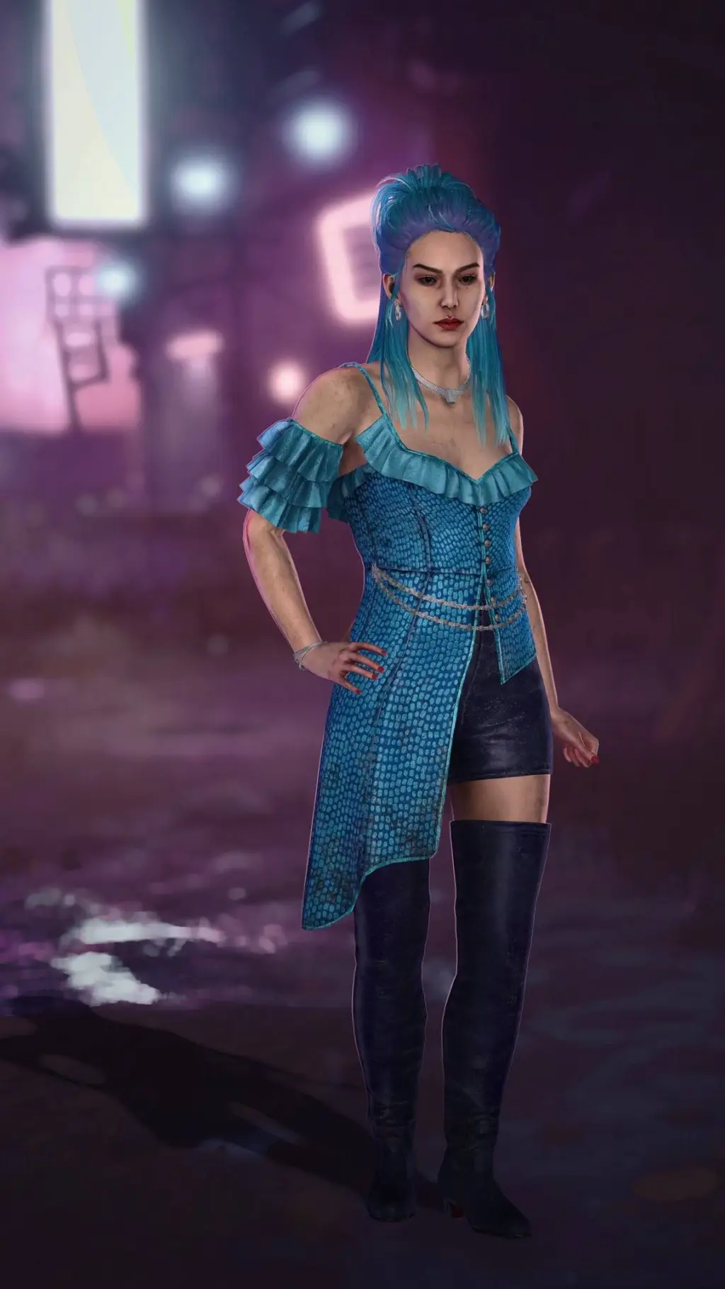 ai character: Yun-jin Lee background
