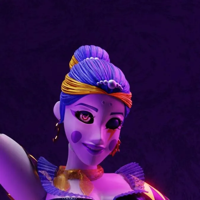 chat with ai character: Glamrock Ballora