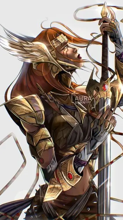 ai character: Angela background