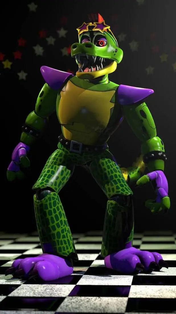 ai character: Montgomery Gator background