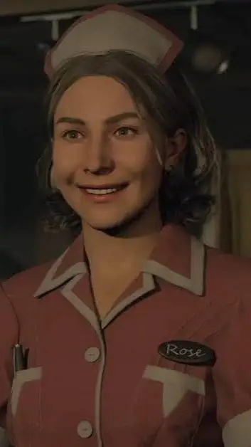 ai character: Rose Marigold background