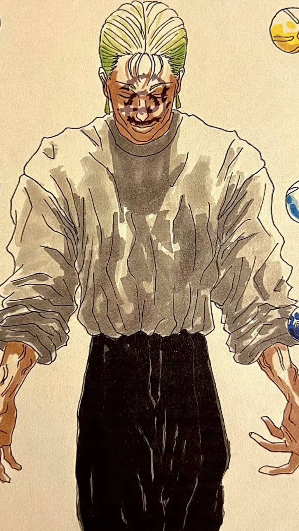 ai character: Haruma background