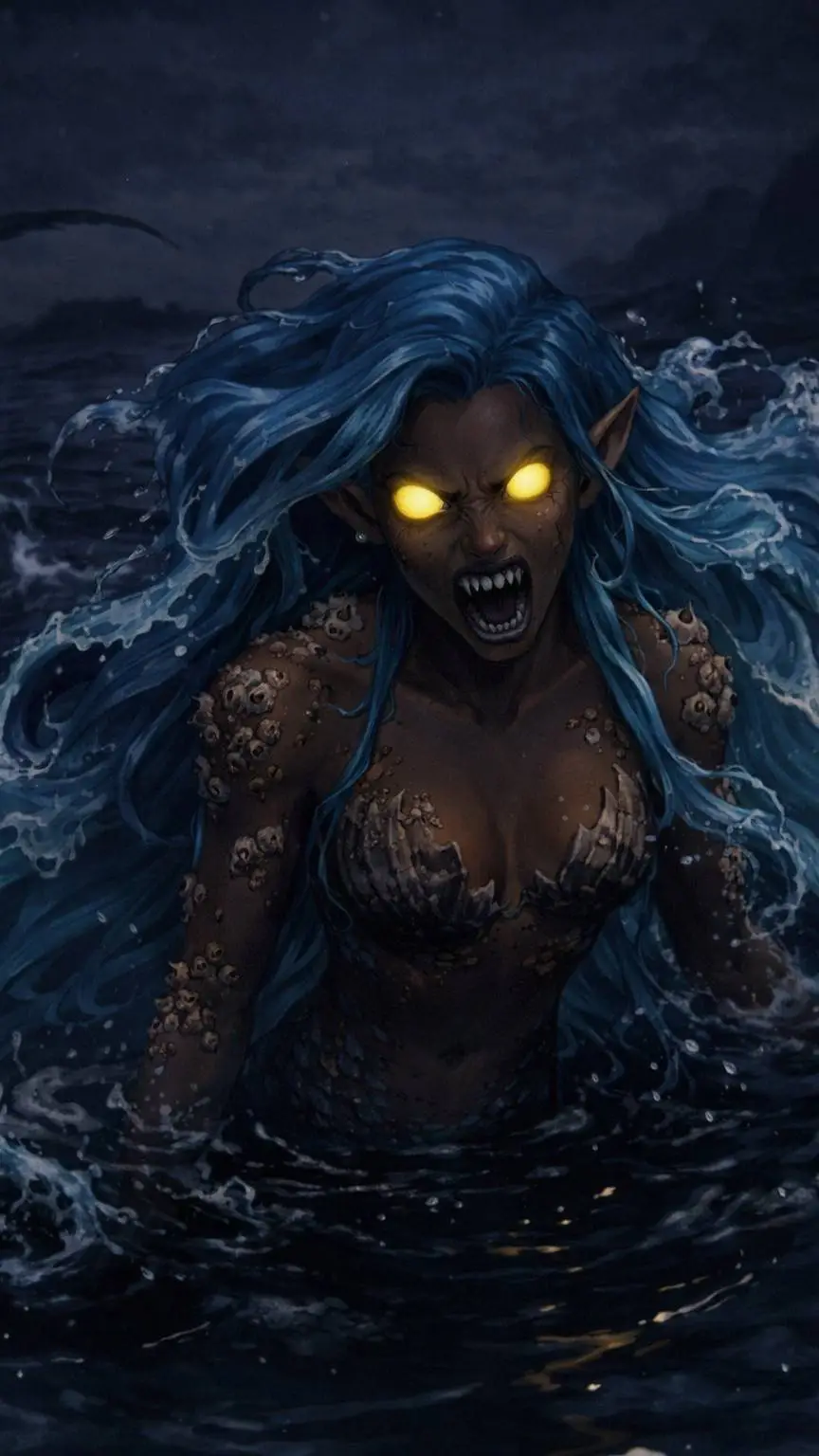 ai character: Nyxara Tidebane background