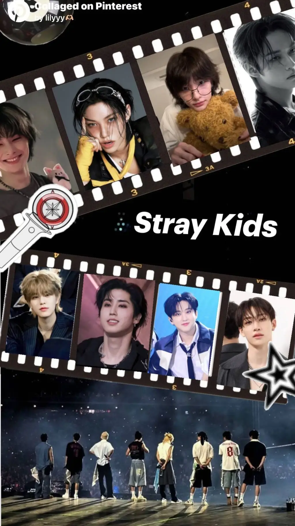 ai character: Stray Kids × YOU background