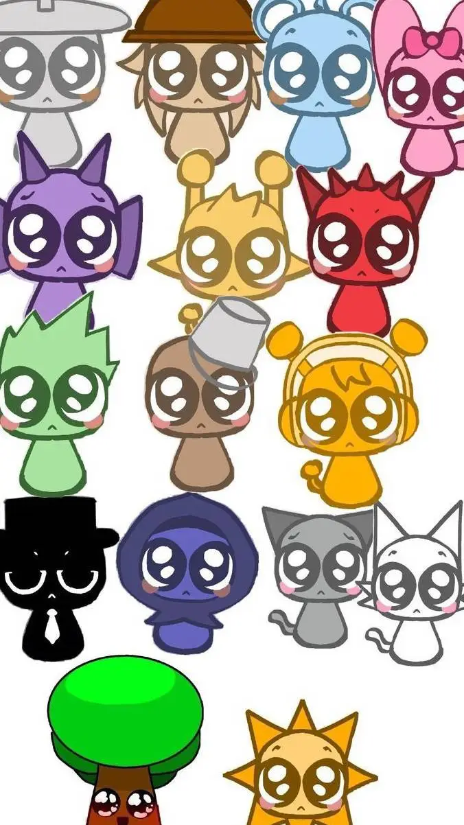 ai character: sprunki background