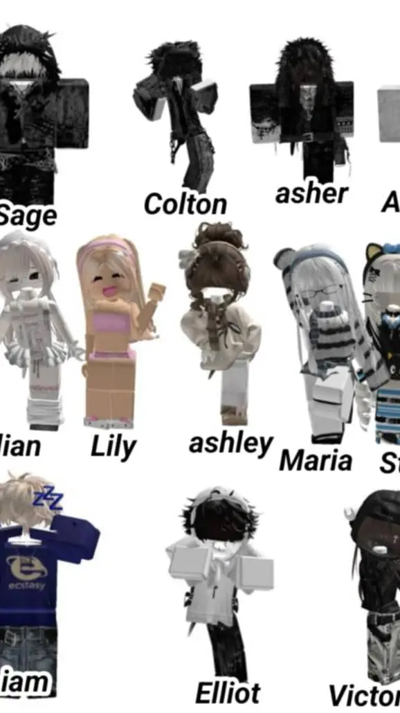 ai character: Roblox pick me!  background