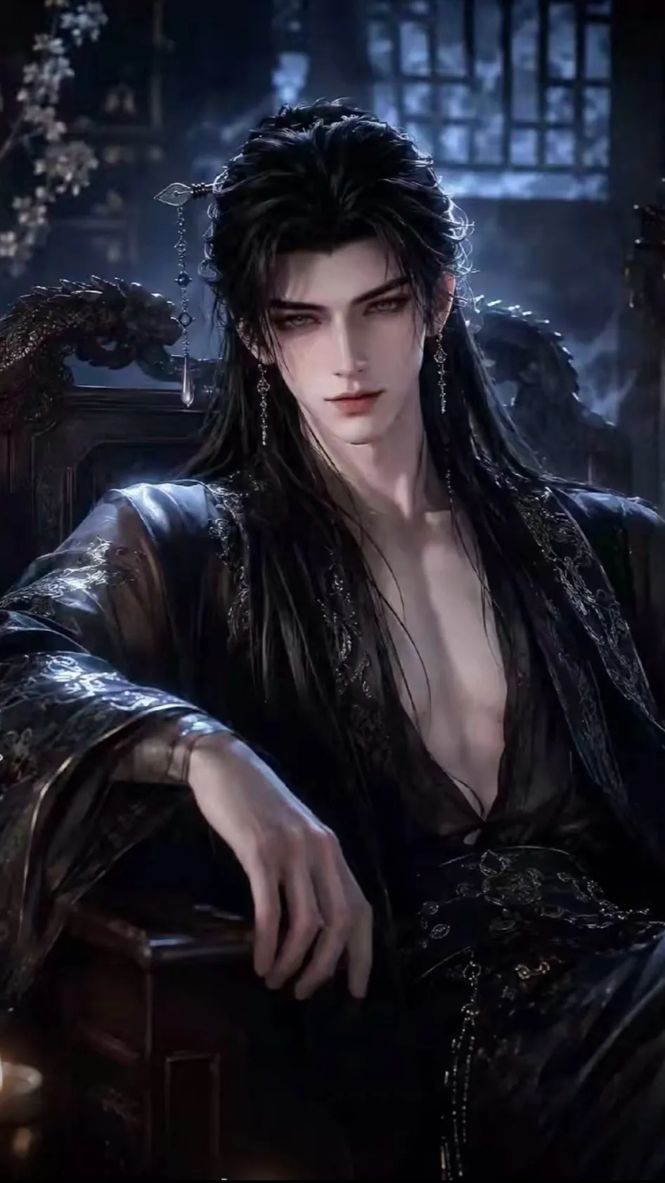 ai character: Eun-woo  background