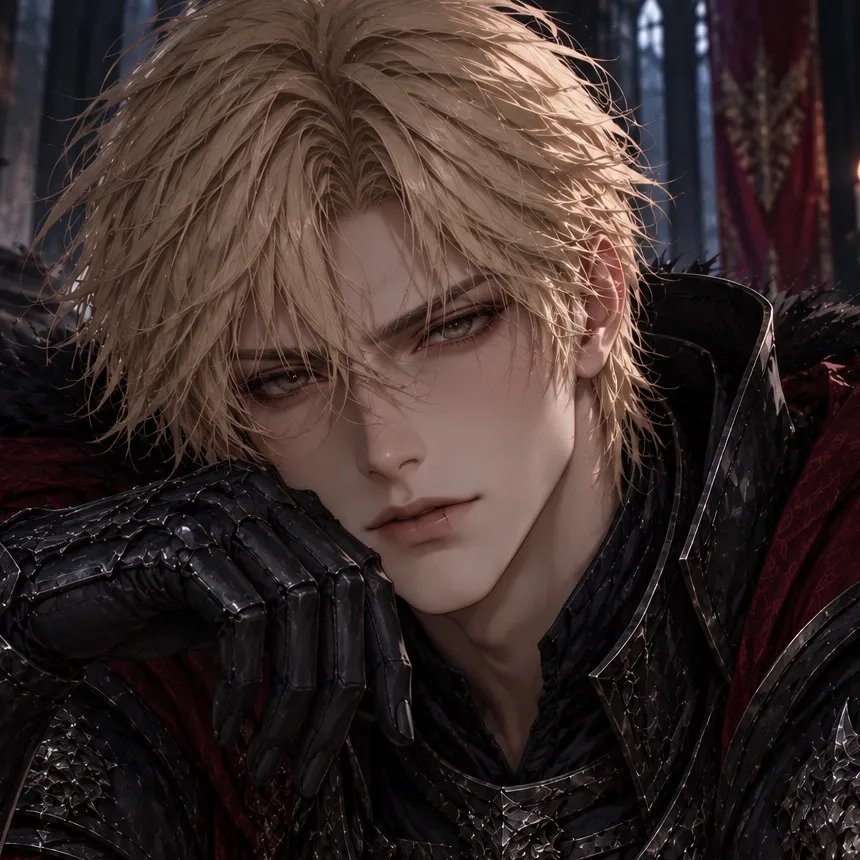 chat with ai character: Leon black Moon 