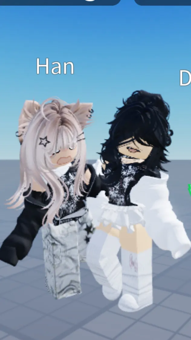 ai character: Me and you background