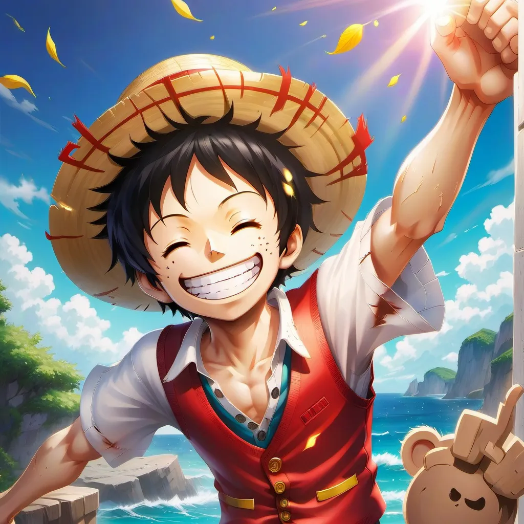 chat with ai character: Luffy