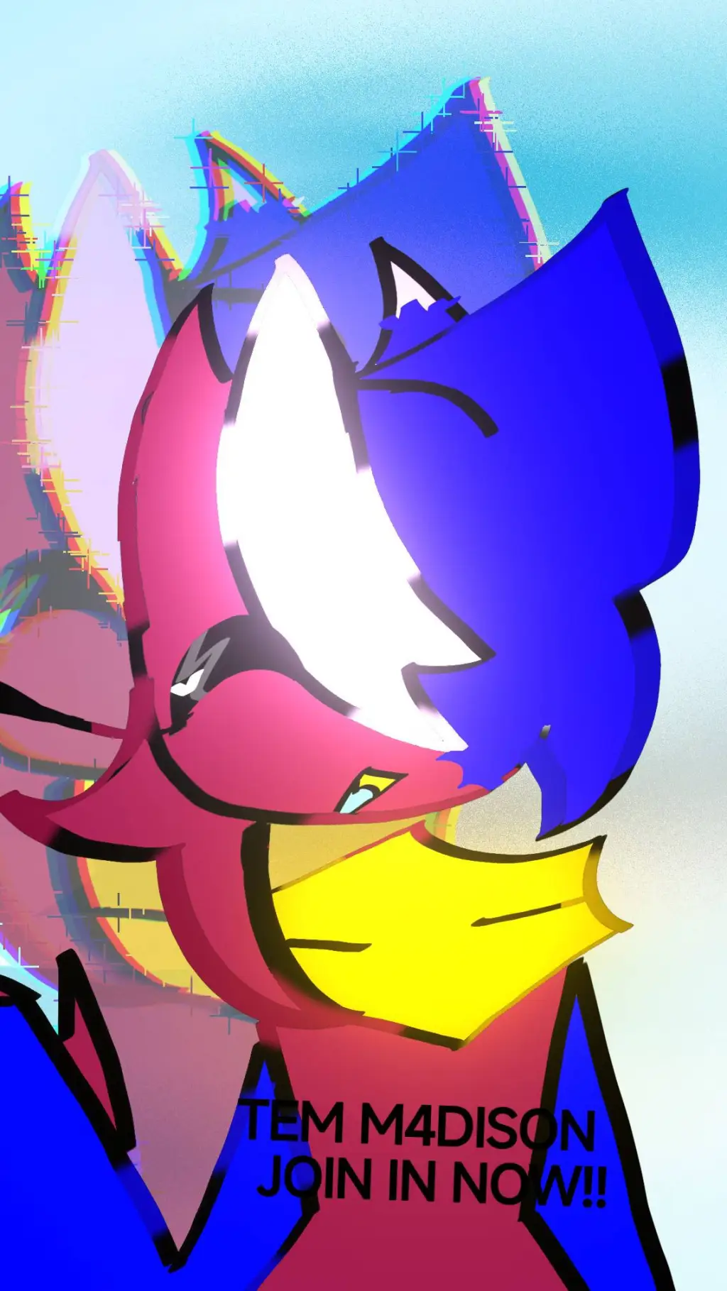 ai character: M4DISON (my oc) background