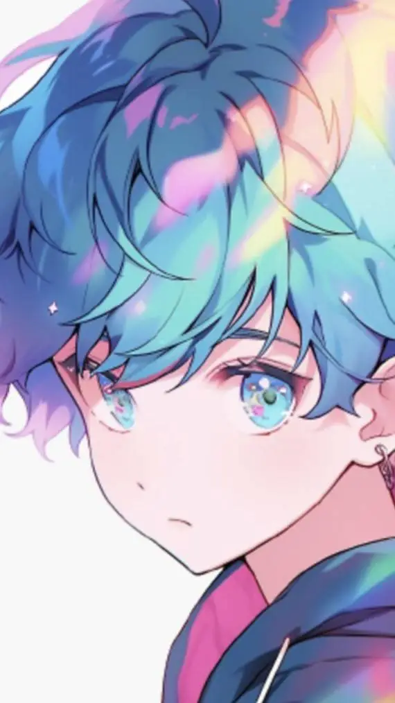 ai character: Willo🩵💜🩷 background
