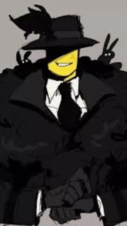 ai character: 🐇🖤🤍Mafioso🤍🖤🐰 background