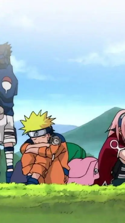 ai character: Naruto|Team 7 background