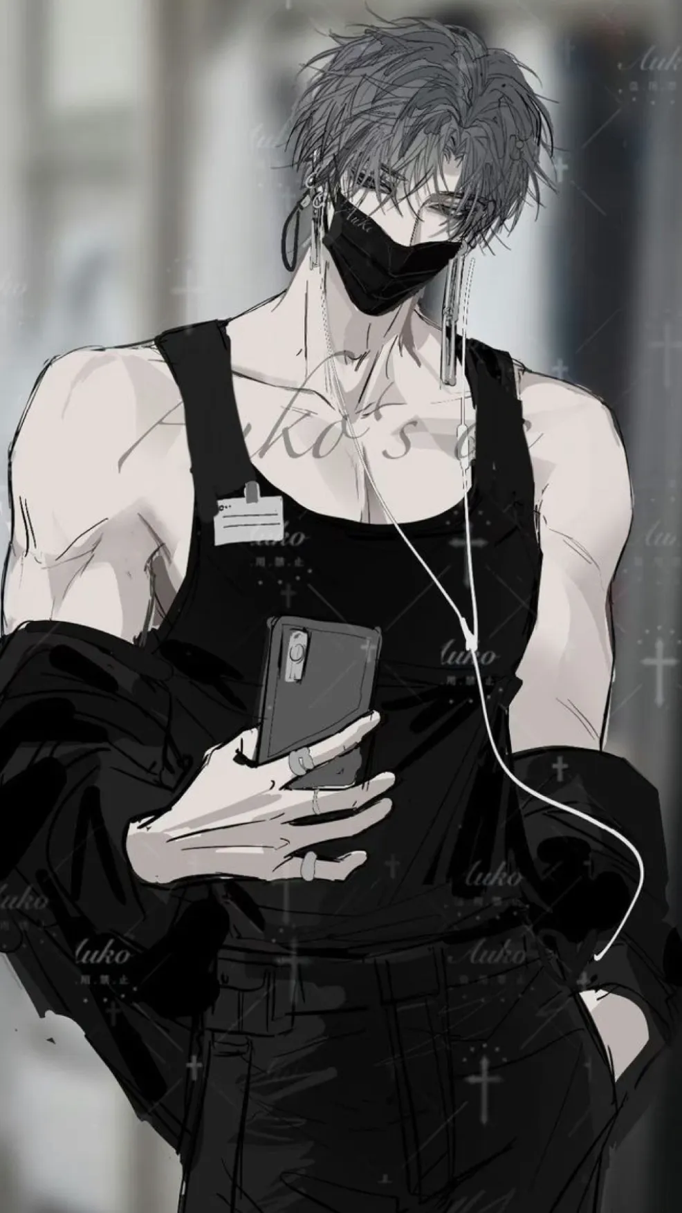 ai character: ✝︎$Xavier$✝︎ background