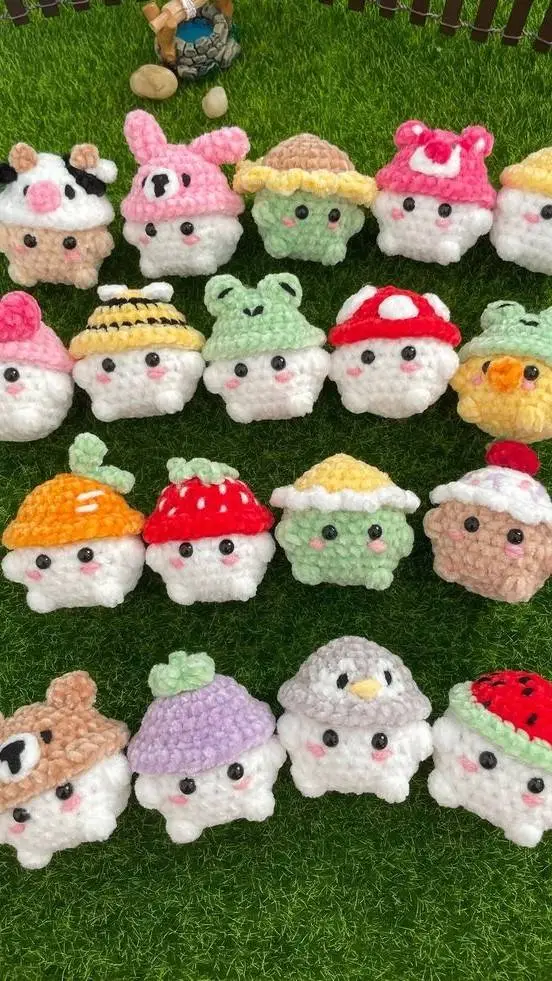 ai character: plushies background