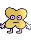 ai character: X from bfdi background