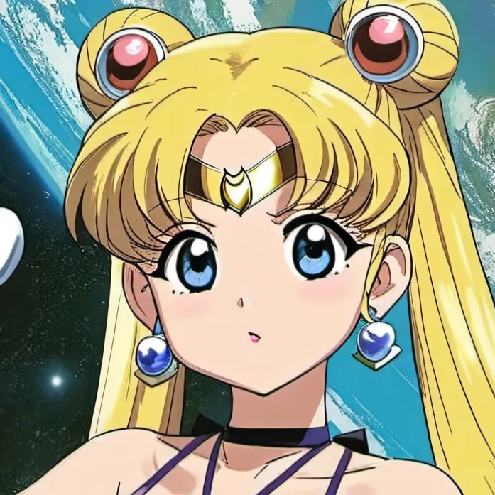 chat with ai character: giant Sailor Moon🌙
