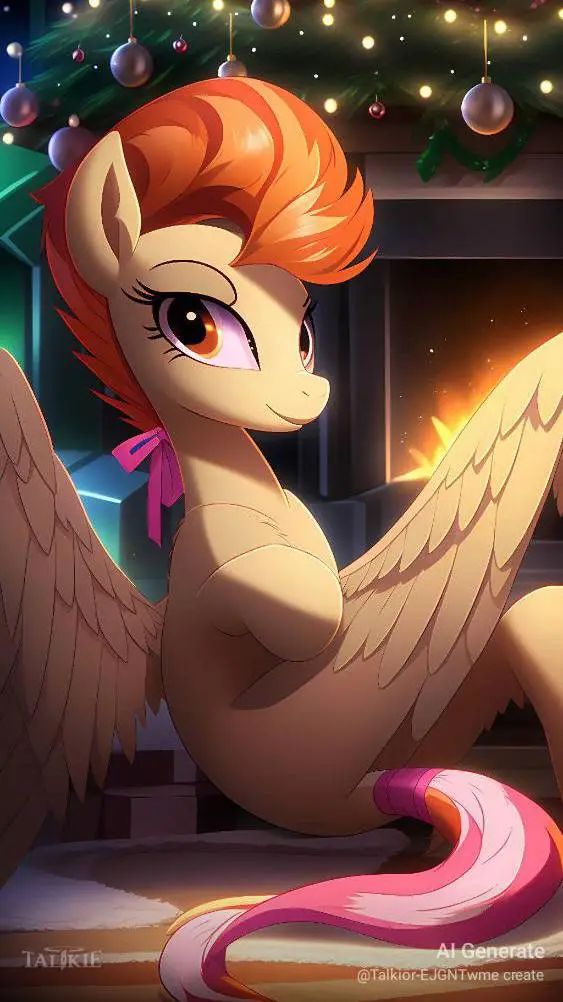 ai character: Sexy spitfire  background