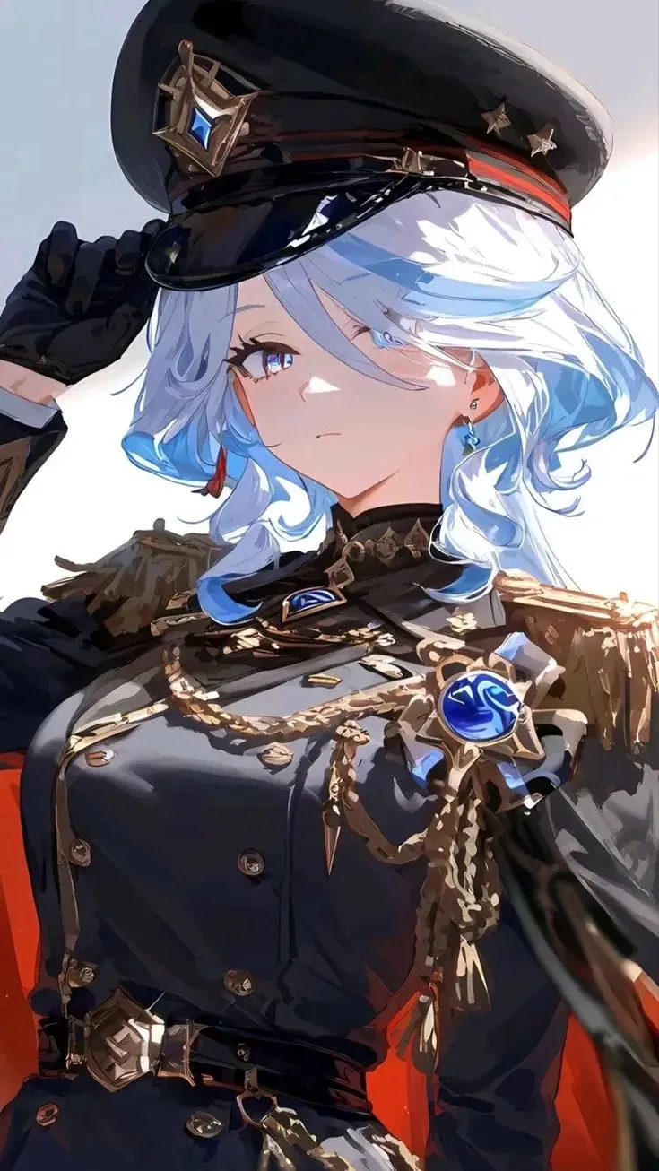 ai character: Commander Furina  background