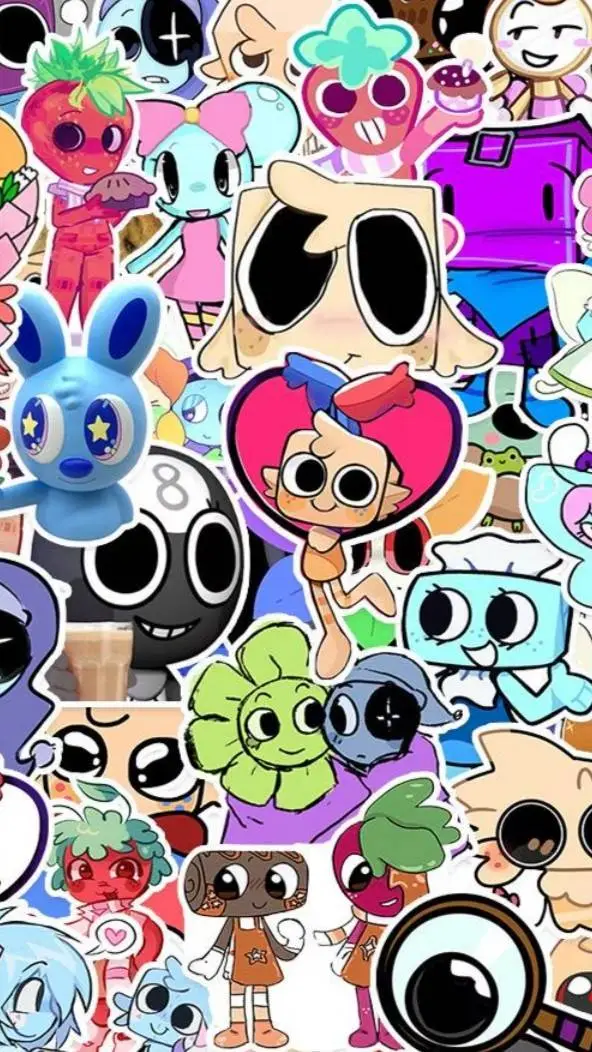 ai character: Dandy's world!!  background