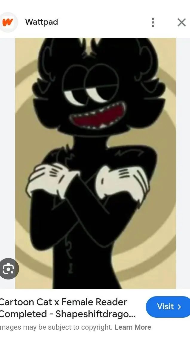 ai character: cartoon cat  background