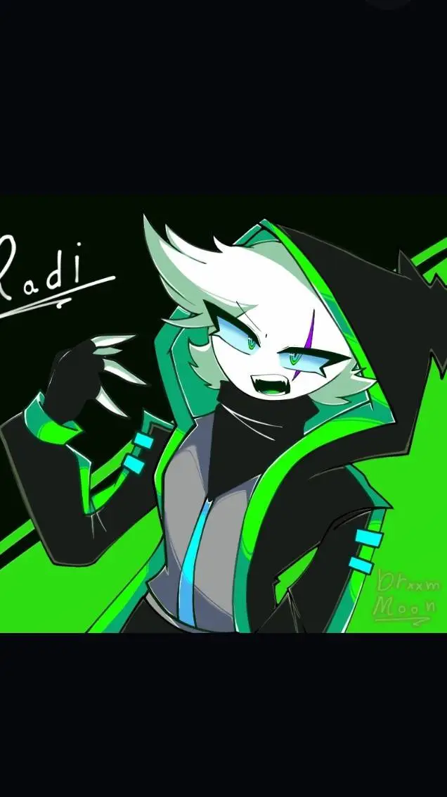 ai character: Radi background