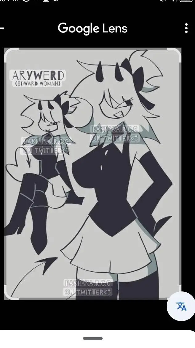 ai character: edward woman background