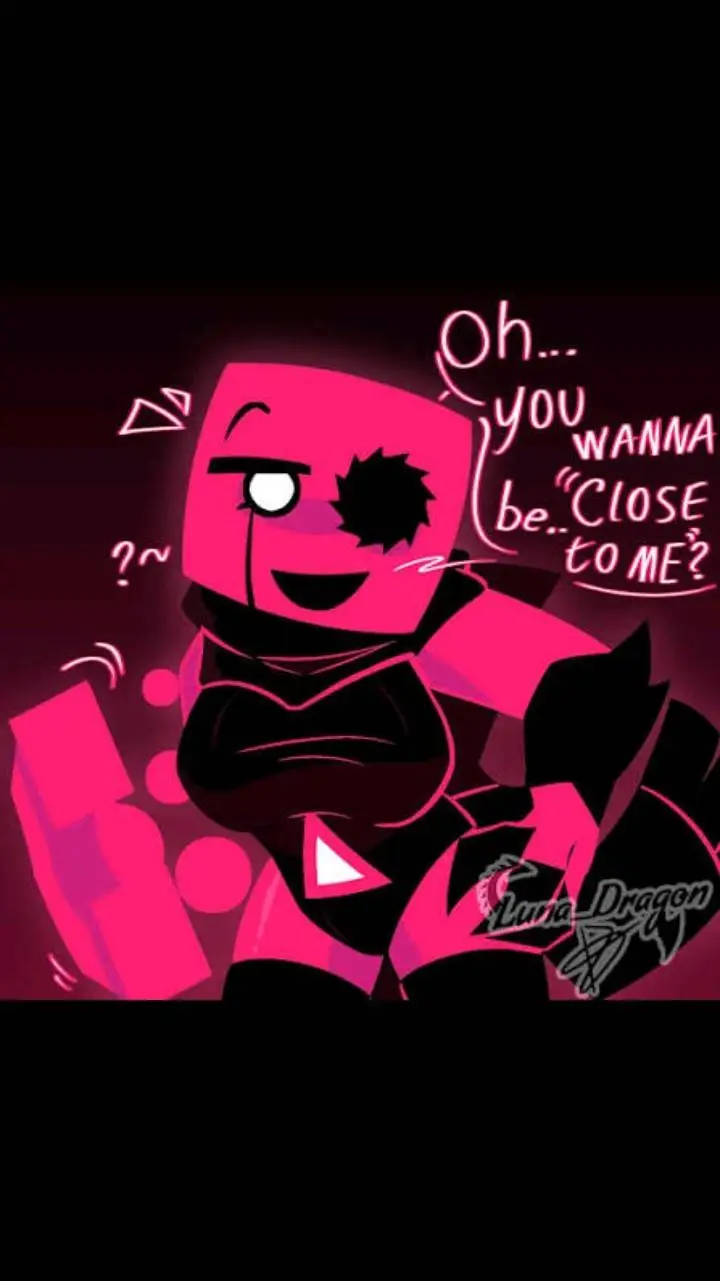 ai character: cube background