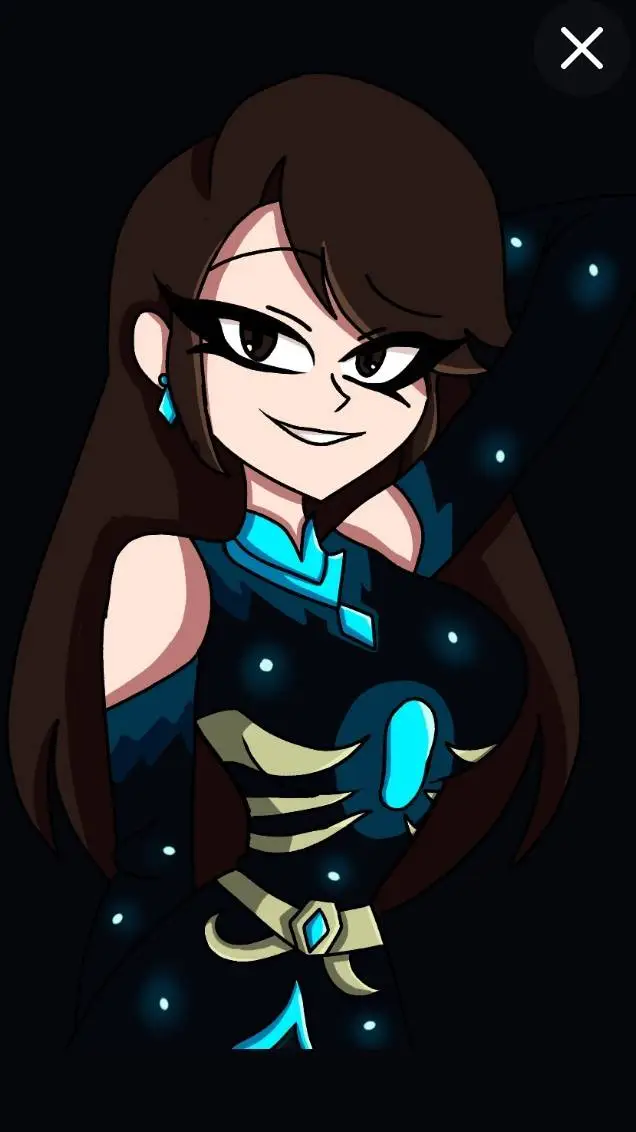 ai character: warden girl background