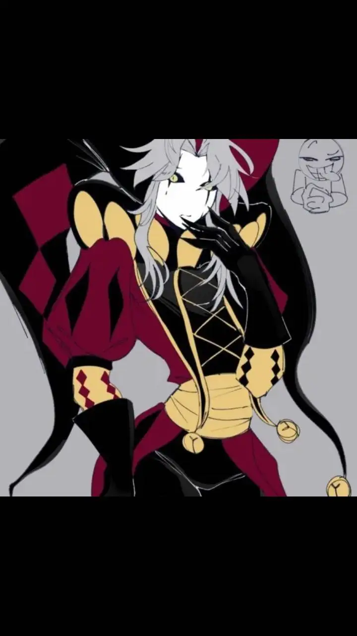 ai character: pierrot  background