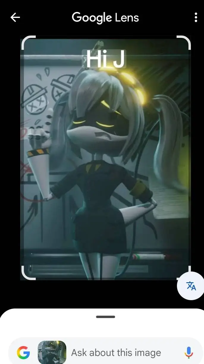 ai character: j background