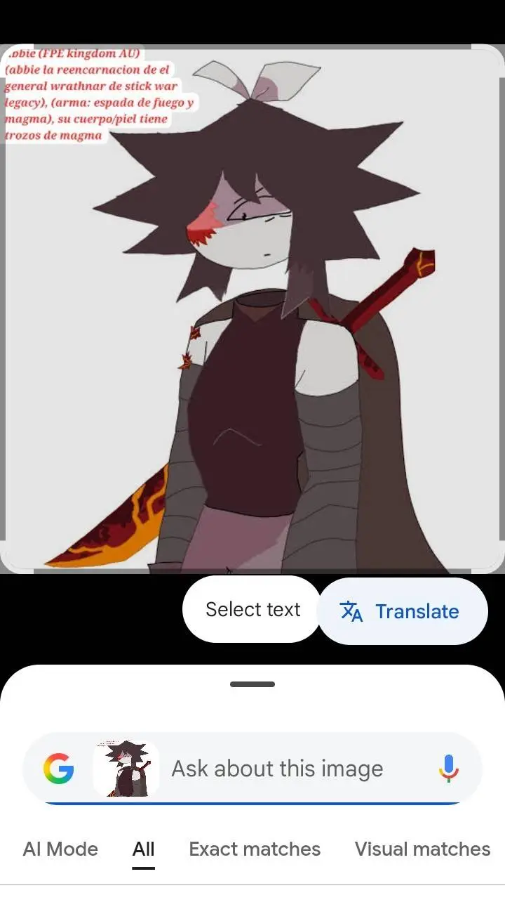 ai character: abbie background